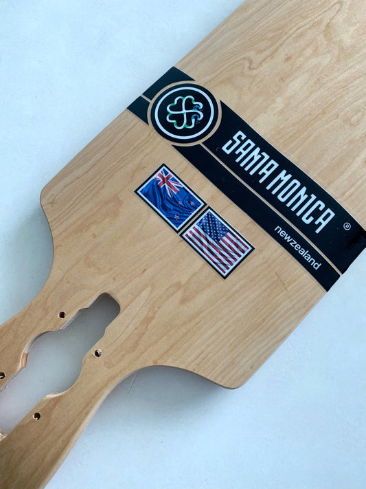 42" Drop-Through Double Kick Longboard Deck